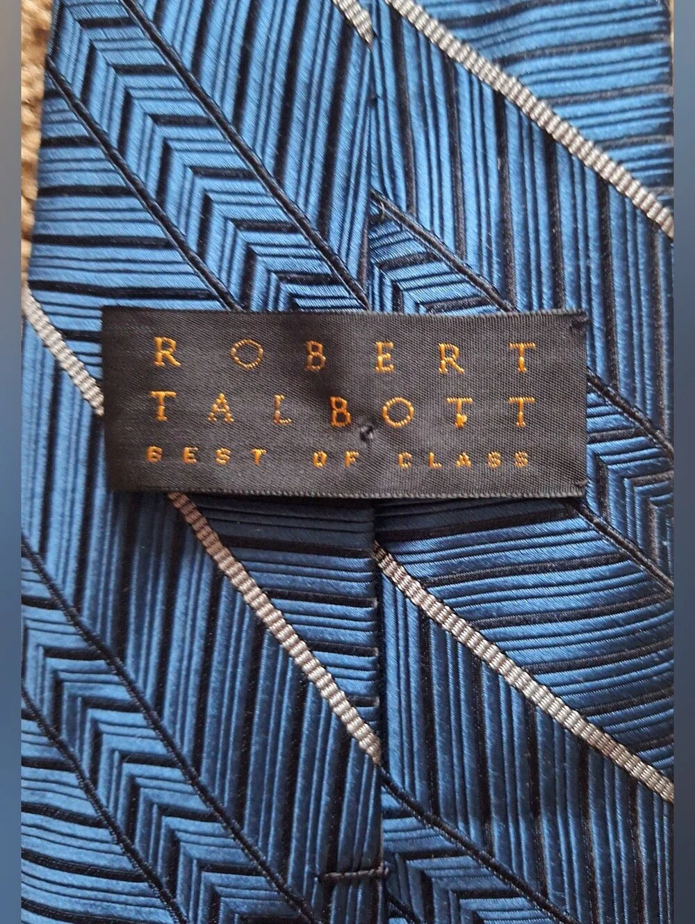 Robert Talbott elegant chevron